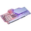 PHANTEKS Glacier G40 RTX 4090 vandens blokas su galine plokšte, skirtas MSI, D-RGB &amp; chromas