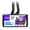 Phanteks Glacier One 360M25 LCD AiO Vanduo Cooling, 6-Inch Ekranas – 360mm, Juodas