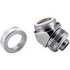 PHANTEKS Glacier rotacinis kieto vamzdžio jungiamasis elementas 16 mm 45 laipsnių G1/4 - chromuotas, su sriegiu