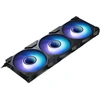 PHANTEKS M25 Gen2 PWM D-RGB korpuso ventiliatorius, 3er-Pack – Reverse Blade, 120mm, juodos spalvos