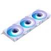 PHANTEKS M25 Gen2 PWM D-RGB korpuso ventiliatorius, 3er-Pack – Reverse Blade, 120mm, baltos spalvos