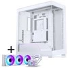 PHANTEKS NV-Serie NV5 MK2 ATX-Gehäuse, Tempered Glass, DRGB - Matte Baltas + Glacier One 360M25 Gen2 DRGB AiO Wasserkühlung - 360mm