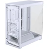 PHANTEKS NV Series NV5 MK2 ATX Case, Tempered Glass, DRGB - Matte Baltas + 3 Pack M25 Gen2 PWM D-RGB Fans Reverse Blade + 1x Standard Fan - 120mm
