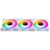 PHANTEKS NV Series NV5 MK2 ATX Case, Tempered Glass, DRGB - Matte Baltas + 3 Pack M25 Gen2 PWM D-RGB Fans Reverse Blade + 1x Standard Fan - 120mm