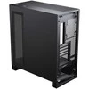 PHANTEKS NV-Serie NV5 MK2 ATX-Gehäuse, Tempered Glass, DRGB - Satin Juodas + 3er Pack M25 Gen2 PWM D-RGB Lüfter Reverse Blade + 1x Normal Fan - 120mm