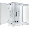 PHANTEKS NV Series NV7 E-ATX-Gehäuse, Tempered Glass, ARGB - baltas &amp; M25 Gen2 PWM D-RGB Lüfter 3er-Pack - Reverse Blade, 140mm + DRGB Kit