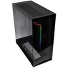 PHANTEKS NV Series NV7 E-ATX-Gehäuse, Tempered Glass, ARGB - juodas &amp; M25 Gen2 PWM D-RGB Lüfter 3er-Pack - Reverse Blade, 140mm + DRGB Kit