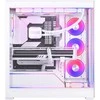 „Phanteks NV5 Premium DRGB“ rinkinys + maitinimo šakotuvas, 3 išoriniam rėmui, 1 pagrindinės plokštės kabelio dangtelis – baltos spalvos
