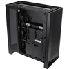 PHANTEKS NV7 - juodas + D30 PWM Reverse Airflow D-RGB fans, 3-pack - 120mm