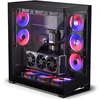 Phanteks NV9 E-ATX case, Tempered Glass, ARGB + D30 PWM Regular Airflow, D-RGB fan, 3-pack - 140mm, juodas