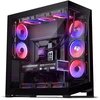 Phanteks NV9 E-ATX case, Tempered Glass, ARGB + D30 PWM Regular Airflow, D-RGB fan, 3-pack - 140mm, juodas