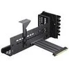 Vaizdo plokštė Phanteks Premium PCIe Gen 5 Vertical GPU Bracket, DRGB, with PCIe 5.0 Riser Cable – 220mm, juodas
