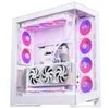 „Phanteks Premium PCIe Gen 5“ vertikalus GPU laikiklis, DRGB, su PCIe 5.0 stovo kabeliu – 220 mm, baltas