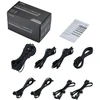 Phanteks Revolt 1200W Platinum Bundle, įkroviklis mit Cable Kit - juodas