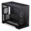 „Phanteks XT M3“ kompiuterio korpusas, mini korpusas, mATX, RGB, grūdintas stiklas · įskaitant 3 x 120 mm ventiliatorius, Juodas