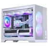 Phanteks XT M3 PC-Gehäuse, Mini-Gehäuse + D30 PWM Regular Airflow D-RGB Lüfter, 3er Pack, baltas