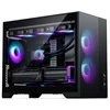 PHANTEKS XT M3 PC Case, Mini Case + D30 PWM Regular Airflow D-RGB Fans, Pack of 3, Juodas