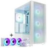 PHANTEKS XT Pro Ultra Tempered Glass Windows, D-RGB + Glacier One 360M25 Gen2 DRGB, 360mm, Bundle - baltas