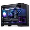 Phanteks XT V3 PC Case, Mini Case, mATX, Tempered Glass – including 3x 120mm Fans, Juodas