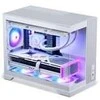 Phanteks XT V3 PC Case, Mini Case, mATX, Tempered Glass – including 3x 120mm Fans, Baltas