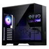 Phanteks XT V5 LCD PC Case, Mid-Tower, ATX, 7-Inch LCD, Tempered Glass – Juodas