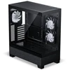 „Phanteks XT View Matrix“ korpusų rinkinys, „Midi-Tower“, E-ATX, grūdintas stiklas + „Nxlinq V2“ šakotuvas – juodas