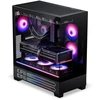 „Phanteks XT View Matrix“ kompiuterio korpusas, vidutinio bokšto tipo, E-ATX, grūdintas stiklas, „Matrix LED“ – Juodas
