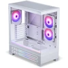 Phanteks XT View Matrix Case Bundle, Mid-Tower, E-ATX, Tempered Glass + Nxlinq V2 HUB - Baltas