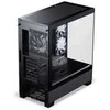„Phanteks XT View Matrix“ kompiuterio korpusas, vidutinio bokšto tipo, E-ATX, grūdintas stiklas, „Matrix LED“ – Juodas