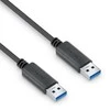 PureLink Premium USB-A laidas, juodas - 2m