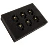 Raijintek Pelias D141806, 14mm - 6 vnt., juoda