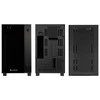 Raijintek PAEAN MINI Mini-ITX dėklas, grūdintas stiklas - juodas