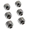 Raijintek Pelias D141806, 14mm – 6-pack, sidabrinis