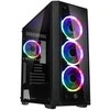 Raijintek PONOS TG4 korpusas - juodas