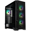 Raijintek PONOS Ultra Mesh Midi-Tower, Tempered Glass - juodas