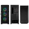 Raijintek PONOS Ultra Mesh Midi-Tower, Tempered Glass - juodas