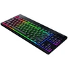 Oranžinis Razer BlackWidow V4 Low-Profile TKL HyperSpeed, Gaming-klaviatūra - juodas, DE-išdėstymas, Razer Low-Profile oranžinis