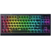 Klaviatūra Razer Gamingowa belaidė BlackWidow V4 Tenkeyless HyperSpeed, RGB - oranžinis dotykowe Switches, ISO (DE) (RZ03-05480400-R3G1)