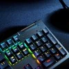 Razer BlackWidow V4 X Gaming -klaviatūra, Full Size, RGB - Žalias Switches, ISO (DE)