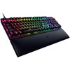 Razer Huntsman V2 Laidinė žaidimų klaviatūra RGB LED, USB, DE, Clicky Optical Violetinė Switch, Juoda