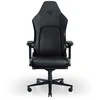 Razer žaidimų kėdė su juosmens atrama Iskur V2 EPU Leather, Aliuminio | Juodas
