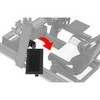 Laikiklis Sabelt KEYBOARD TRAY, uchwyt na klawiaturę regulowany - juoda