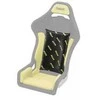 MikroTik Sabelt Sim Foam Pro Kit Backrest formowane oparcie ergonomiczny 40x65 cm juoda