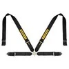Sabelt Sim Racing Sabelt Sim Seatbelts Kit, 4-Punkt-Gurt, mit Montage-Kit, kompatibel mit P-, S- und X-Serie - juodas