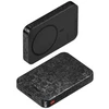 SHARGE CarbonMag 10K Powerbank, 10.000mAh, 15W Qi2, 20W USB-C - juodas