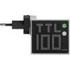 SHARGE Pixel 100 GaN Charger, 100W, 3x USB-C, 1x USB-A - pilkas