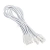 SilverStone maitinimo ilgintuvas SST-PP07E-PCI8W-V2, PCIe 8pin (6+2) (baltas, 30cm)