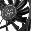 SilverStone Air Slimmer SST-AS90B Slim-korpuso ventiliatorius – 92mm, juodos spalvos