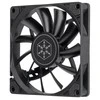 SilverStone Air Slimmer SST-AS90B Slim-korpuso ventiliatorius – 92mm, juodos spalvos