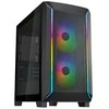 „SilverStone FARA 312 Micro–ATX“ korpusas, grūdintas stiklas – juoda
